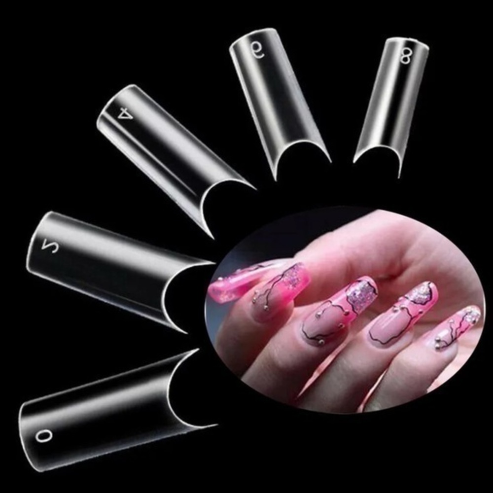 COPY - Nail tips c curved